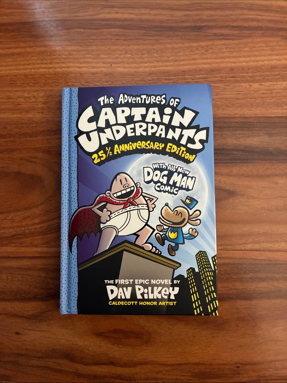 Captain Underpants book back cover
